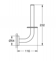 40385001 Essentials држач за тоалет хартија thumb 2