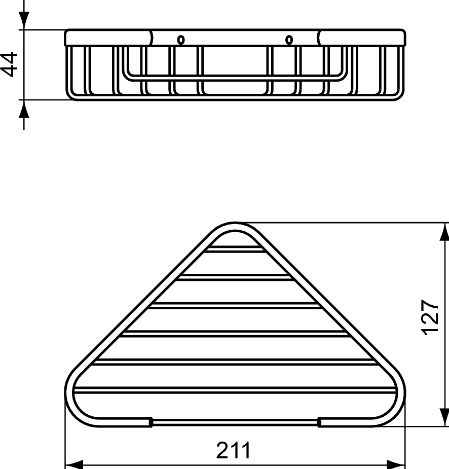 A9105xg Аголен држач за шампони thumb 2