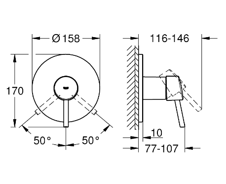 00 Essence вграден туш систем со две функции thumb 6