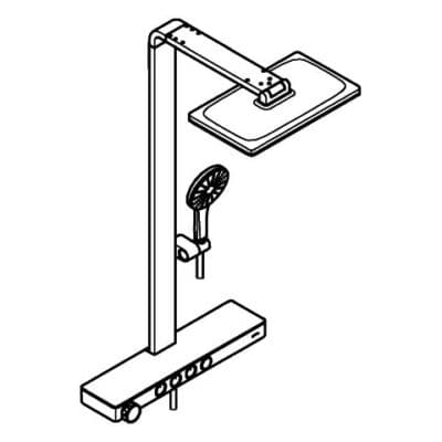100961GL00 Aqua Pure туш систем thumb 3